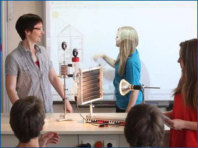 Demonstrační souprava přeměna sluneční energie v tepelnou