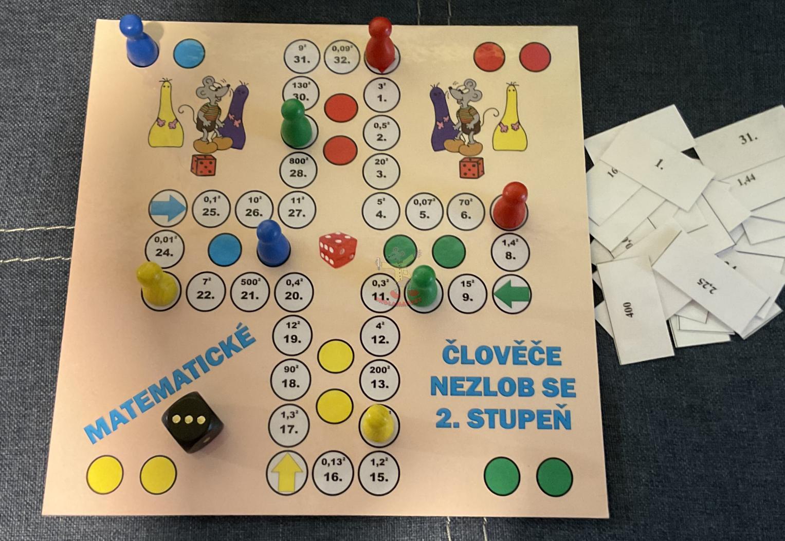 Matematické člověče, nezlob se pro 2.stupeň - třída