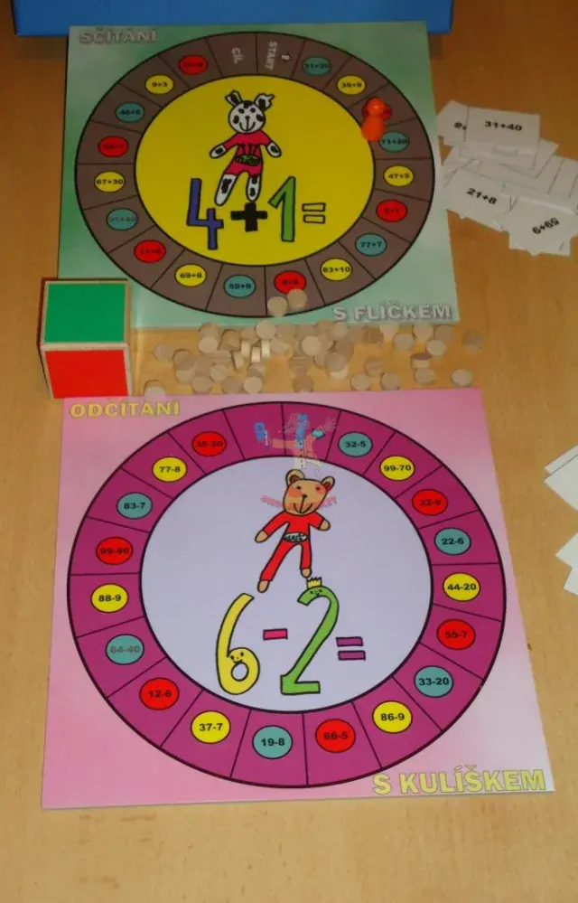 Sčítání s Flíčkem a Odčítání s Kulíškem