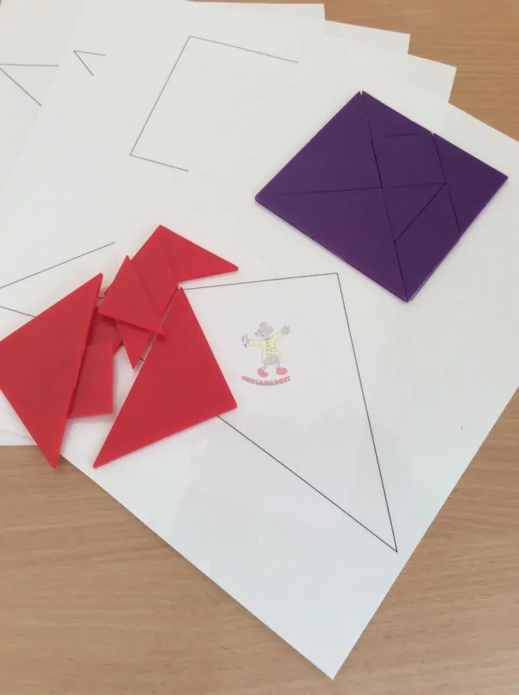 Procvičuj s Luckou - geometrické tvary