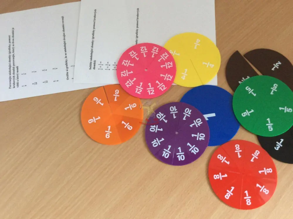 Procvičuj s Luckou - zlomky 1.stupeň