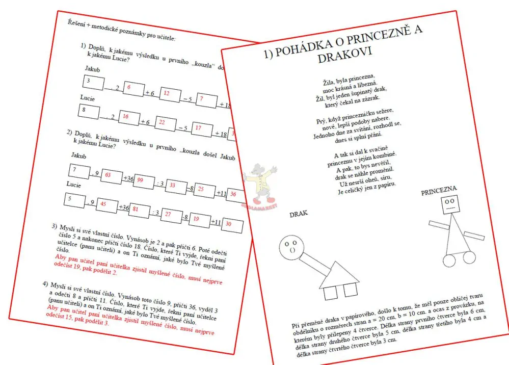 CD Matematické pohádky a příběhy - 1.stupeň