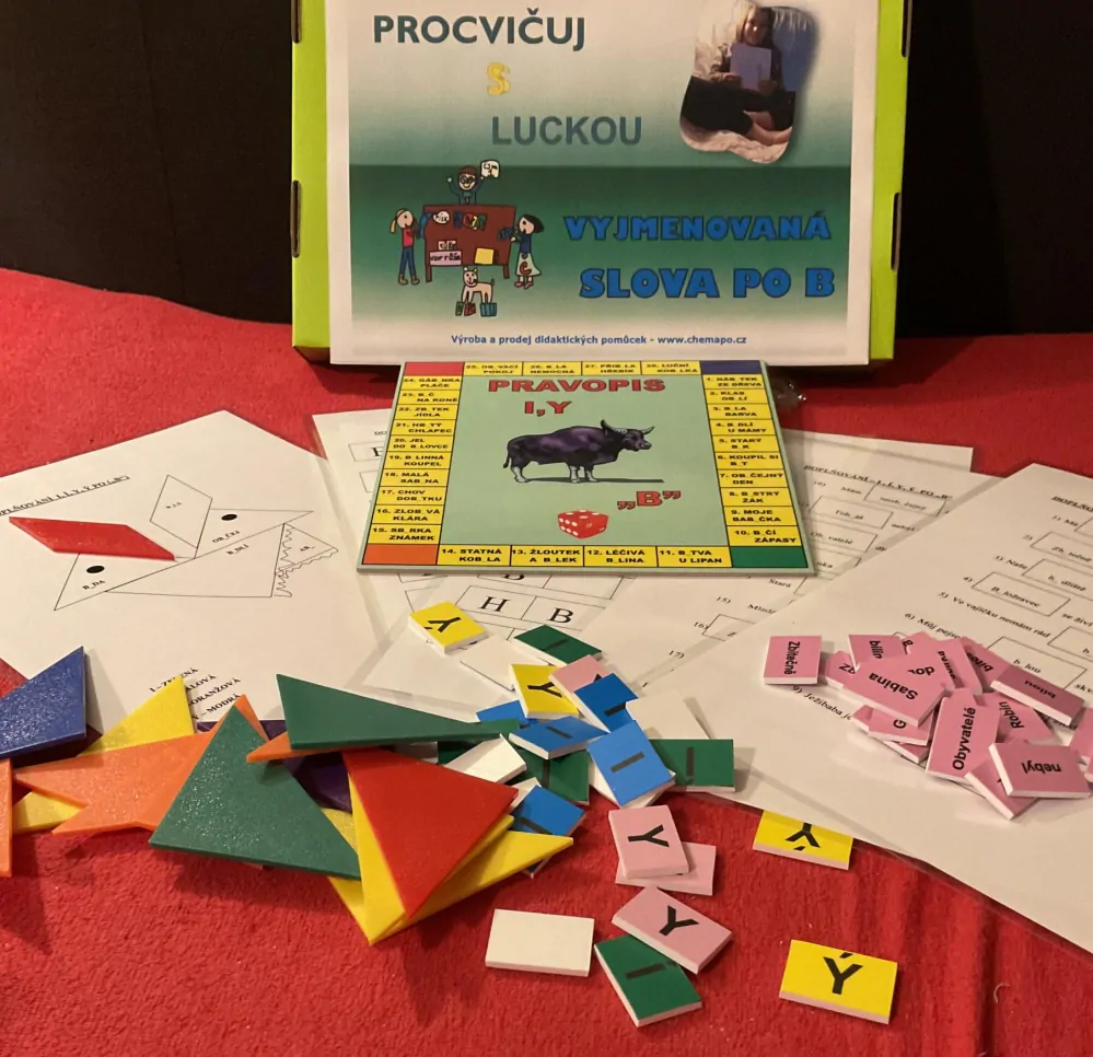 Procvičuj s Luckou vyjmenovaná slova po B