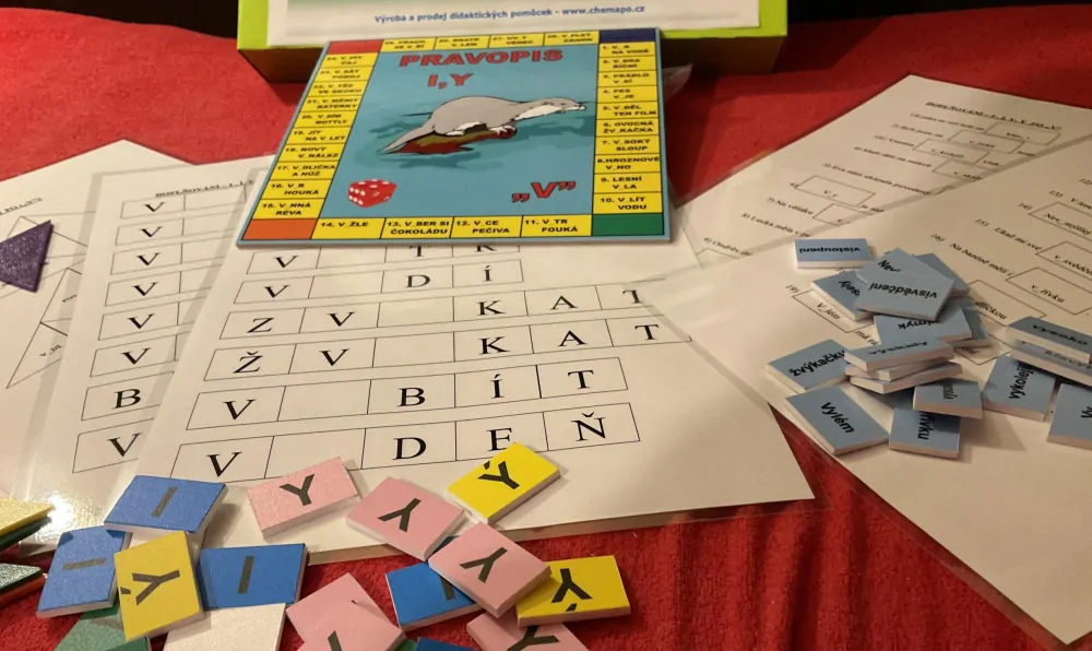 Procvičuj s Luckou vyjmenovaná slova po V