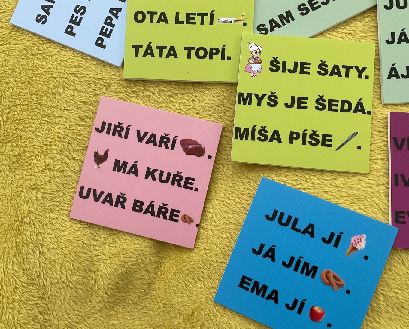 Jednoduché čtení s obrázky