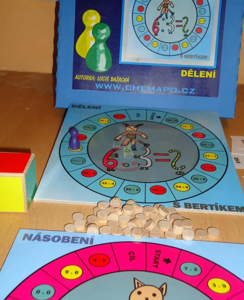 Násobení s Mickou a Dělení s Bertíkem