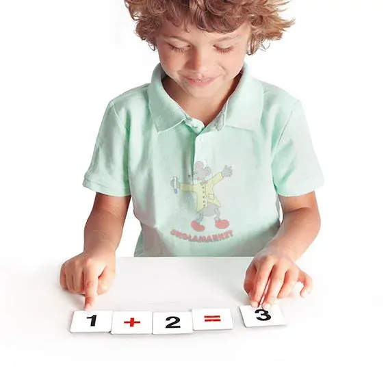 Souprava číslicových a matematických úkonových karet