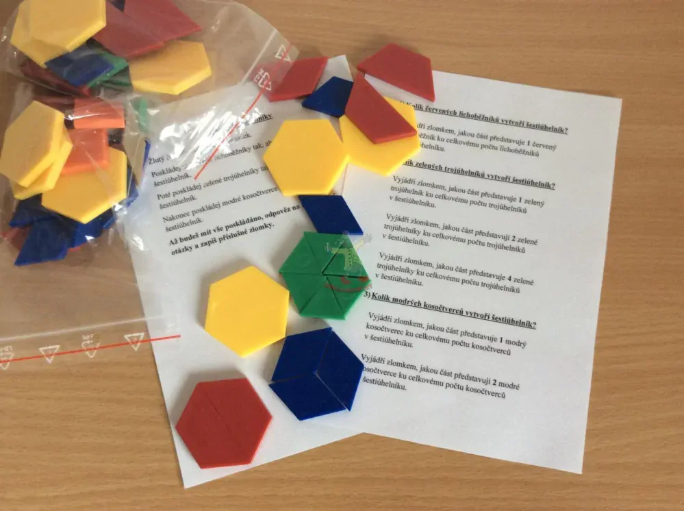 Procvičuj s Luckou - zlomky 1.stupeň