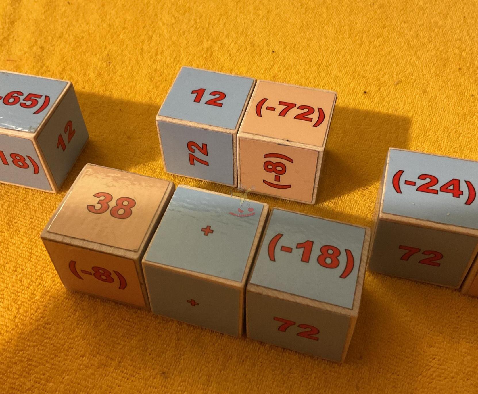 Malé kostky – celá čísla