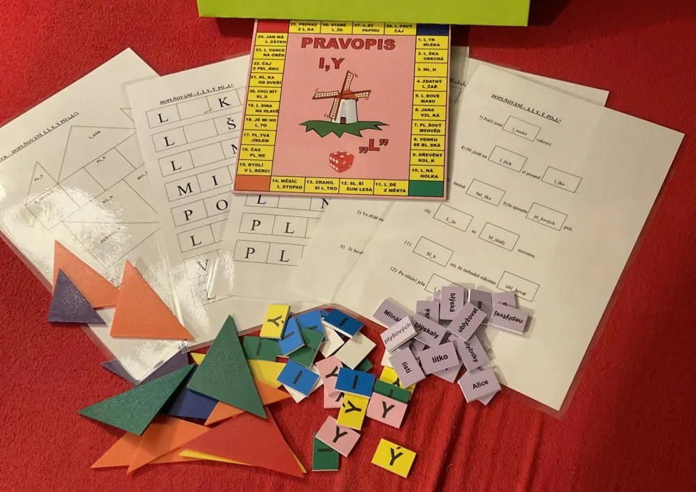 Procvičuj s Luckou vyjmenovaná slova po L