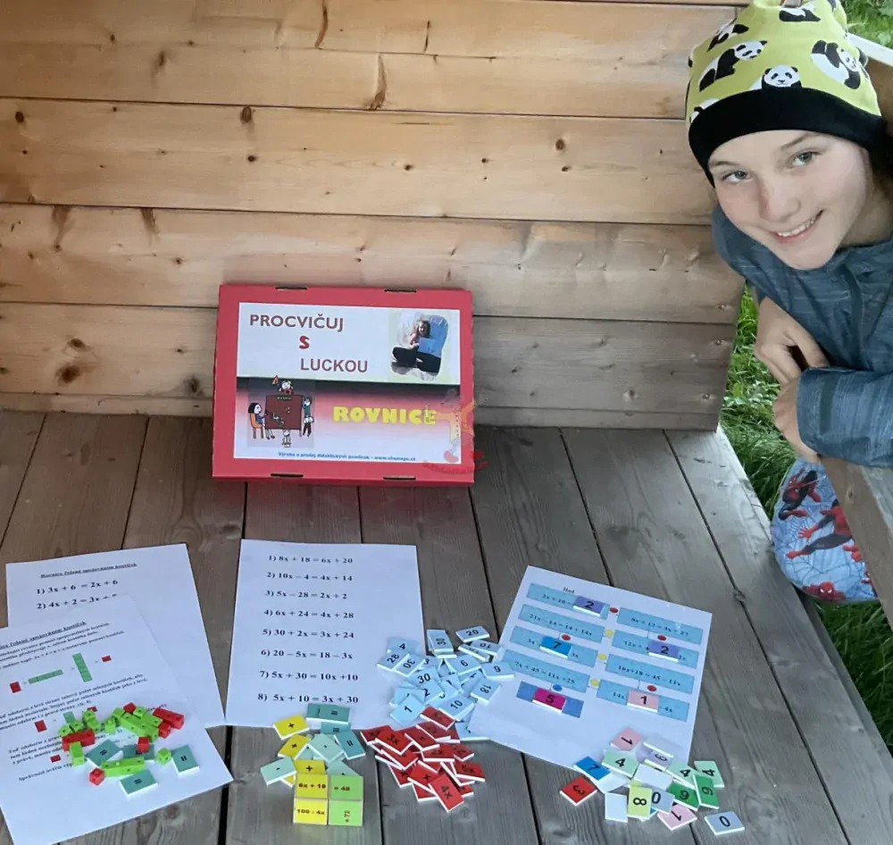 Procvičuj s Luckou - rovnice