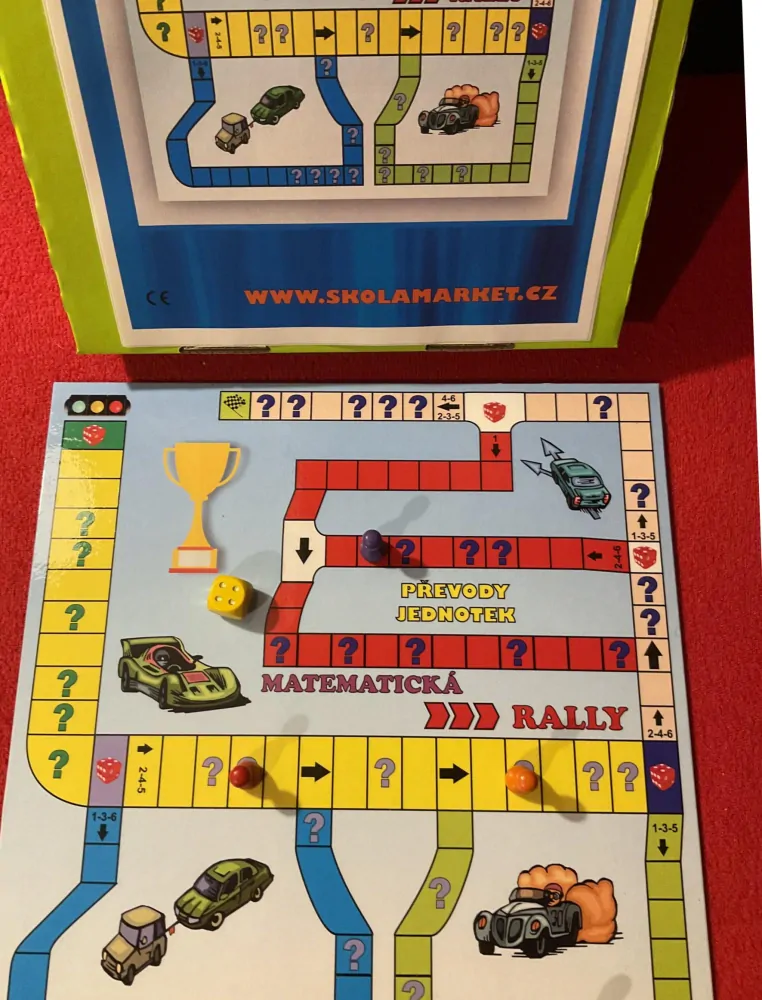 Matematická rally - převody jednotek