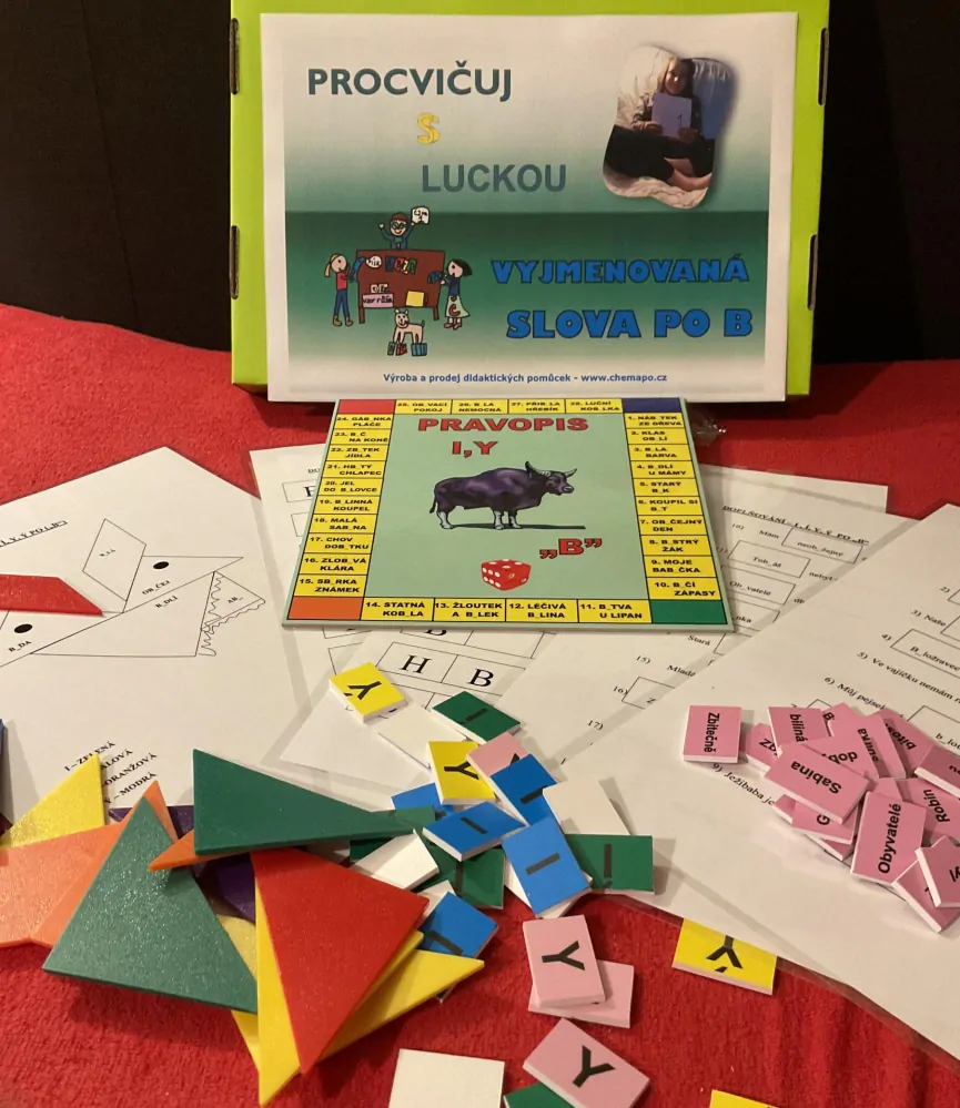 Procvičuj s Luckou vyjmenovaná slova po B