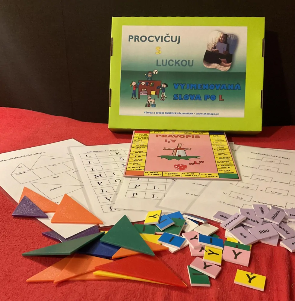 Procvičuj s Luckou vyjmenovaná slova po L