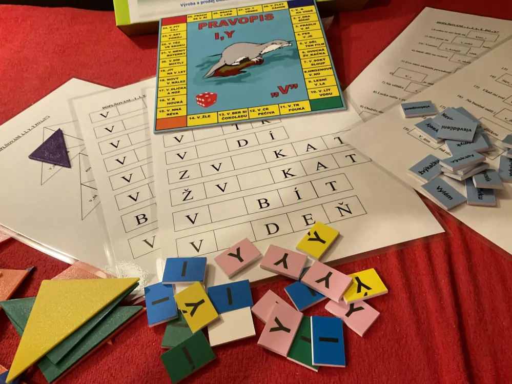 Procvičuj s Luckou vyjmenovaná slova po V