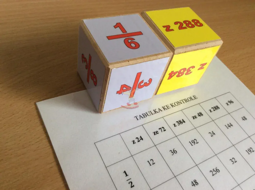 Procvičuj s Luckou - zlomky 1.stupeň