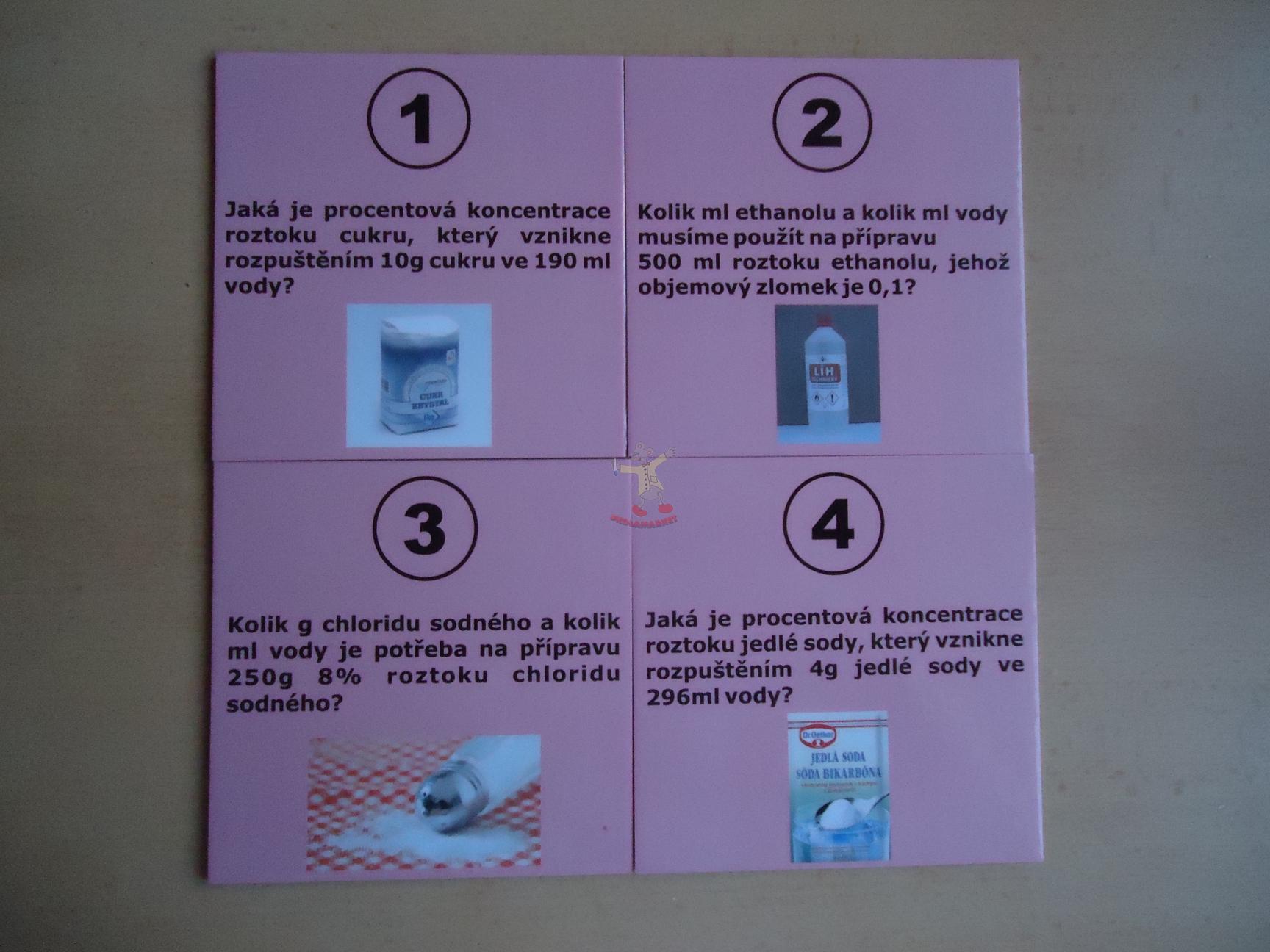 Výuková krabička chemické výpočty