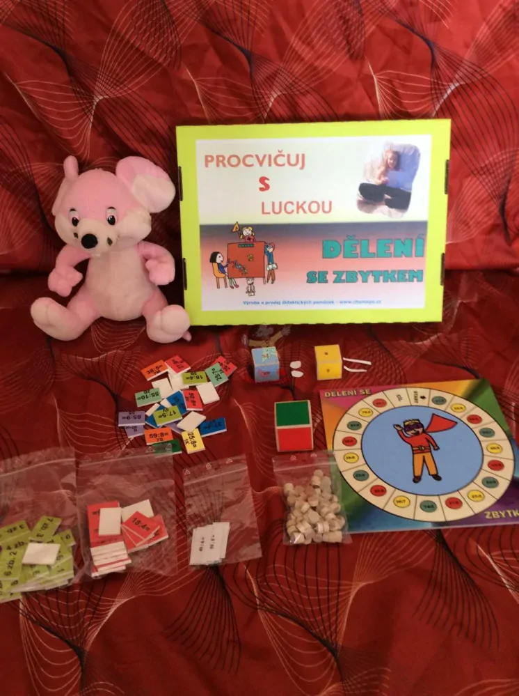 Procvičuj s Luckou - dělení se zbytkem