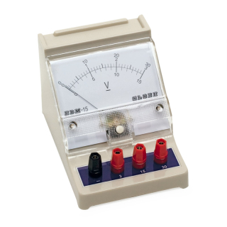 Žákovský analogový voltmetr