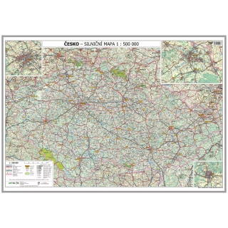 ČR - silniční mapa magnet